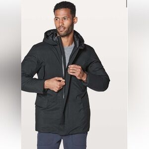 51. Lululemon Stay Puff Insulated Goose Down
Hooded Parka Jacket Puffer